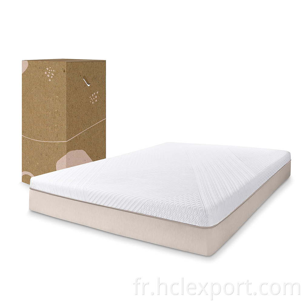 Matelas pleine taille pleine d'usine Best Full King Full Size Quality Single Double Luxury Luxury Gel Memory Rebondé Mattress en mousse